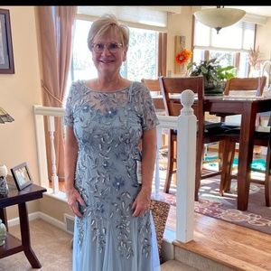 Adrienne Papell mother of the bride dress